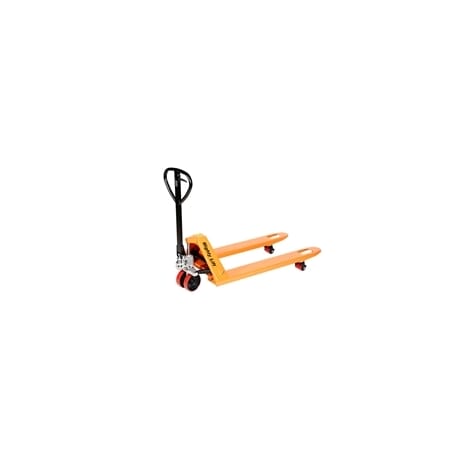 Casterhq ML55-3 HEAVY DUTY PALLET JACK TRUCK, WHEELS POLYURETHANE ON STEEL, 5 ML55-3